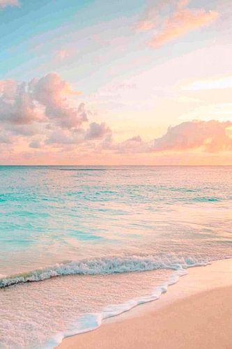 Fantastische stranden bij zonsondergang