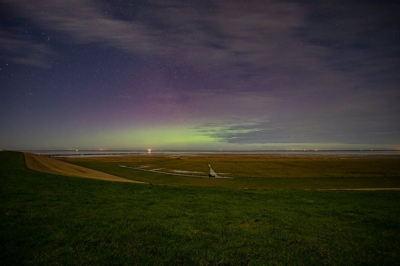 Northern lights in the Netherlands by lars Bosch