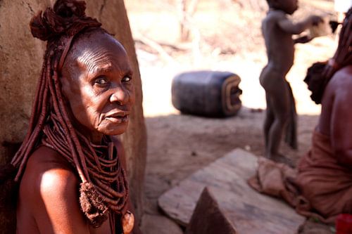 Himba's in Kamanjab
