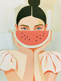 Ich liebe meinen Melon von Artclaud