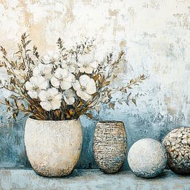 Farbenfrohe Komposition von ARTEO Gemälde