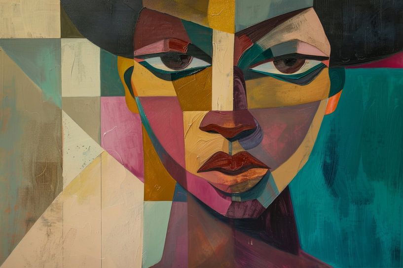 Femme africaine par Poster Art Shop