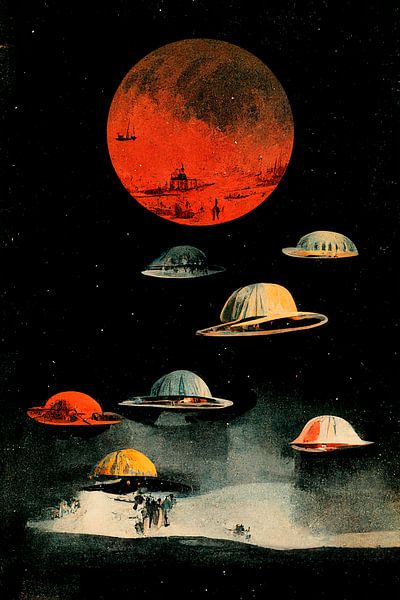 Flying Saucers by Treechild