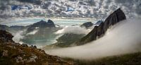 Fjordgard Panorama von Wojciech Kruczynski Miniaturansicht
