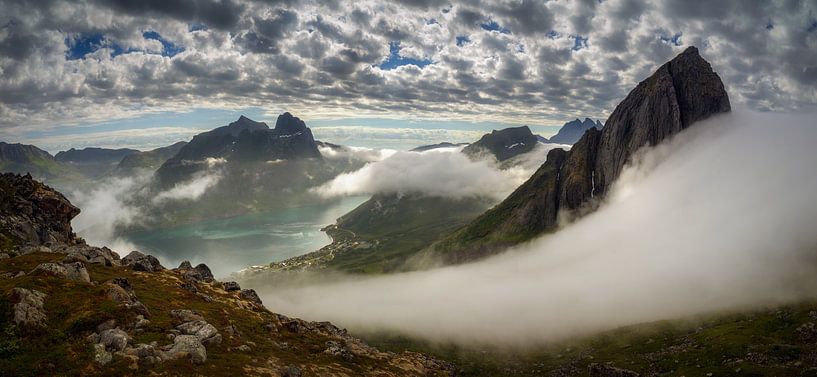 Fjordgard Panorama von Wojciech Kruczynski