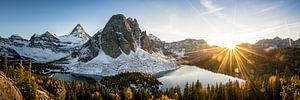 Assiniboine Panorama by Remco van Adrichem