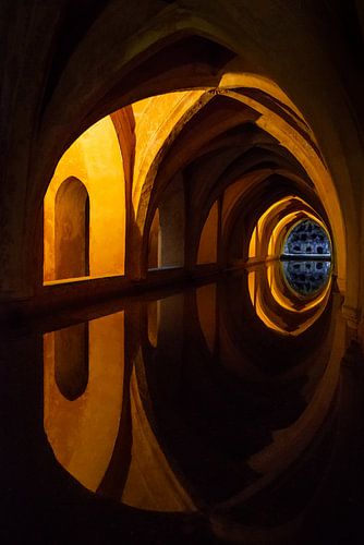 Badhuis Real Alcazar, Sevilla.