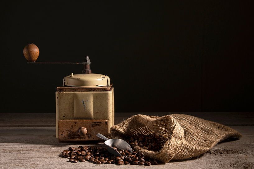 Alten Peugeot-Kaffeemühle von Barbara Brolsma