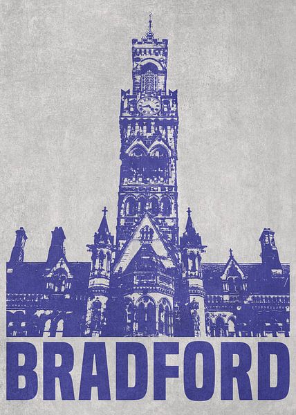 Stadt Bradford von DEN Vector