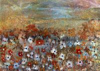 Bloemen tot aan de horizon