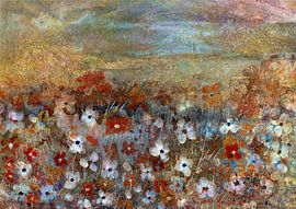 Flowers to the horizon by Claudia Gründler