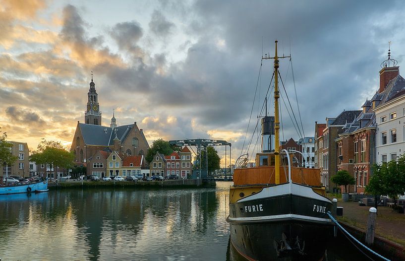 Old port of Maassluis by Ad Jekel