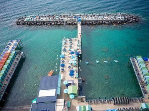 Sorrent - Spiaggia Pubblica Sorrento aus der Vogelperspektive