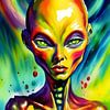 Allure extraterrestre sur The Art Kroep