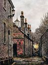 Down The Alleyway Lewes Engeland van Dorothy Berry-Lound thumbnail