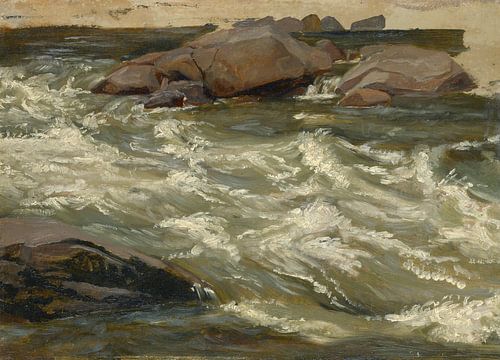 Christian Friedrich Gille,Onderzoek naar stromend water