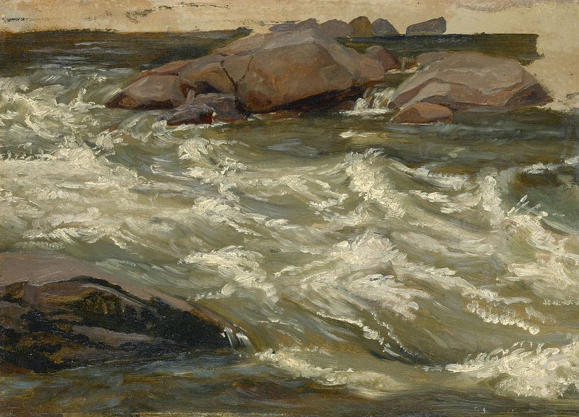 Christian Friedrich Gille,Forschung über fließendes Wasser von finemasterpiece