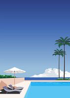 Tropisches Resort