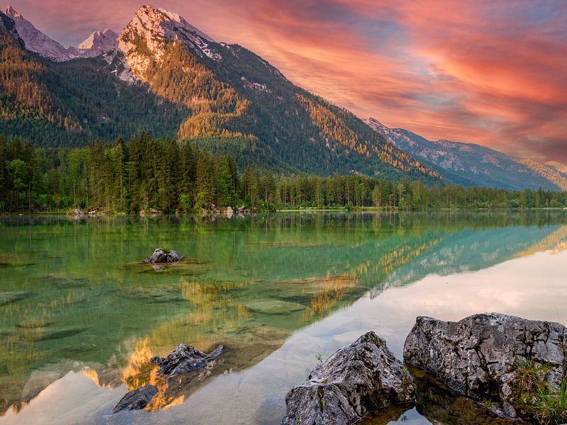 Bergsee in den Berchtesgadener Alpen von Animaflora PicsStock