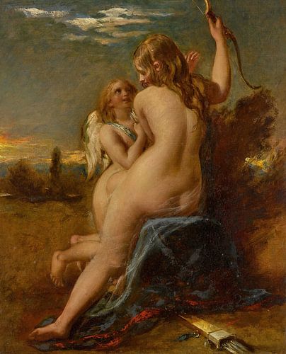 Venus Relieving Cupid Of His Bow, William Etty