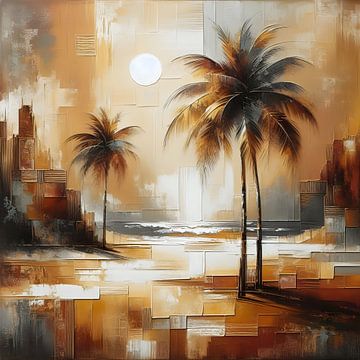 Palm trees by FoXo Art