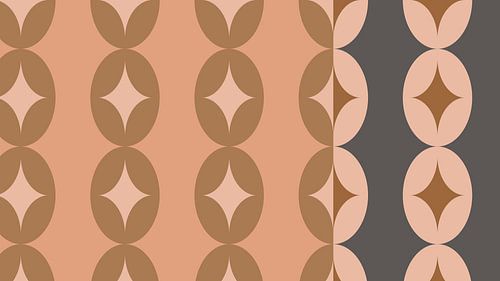 70s Retro boho kunst V