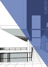 Alvaro Siza 6 - Blue Triangle