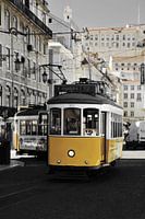 Tram in Lissabon