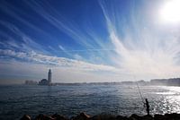 Fishing at the sea - Casablanca - Morocco