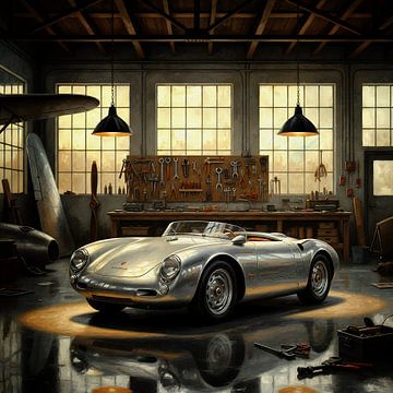 Porsche 550 Spyder sur Jan Keteleer