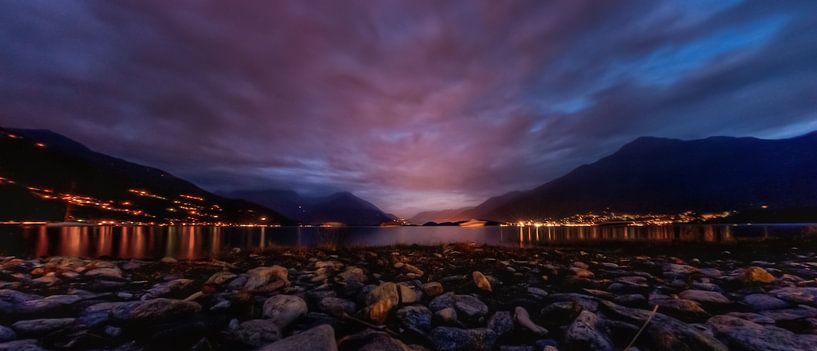 Lake Como, Italy by Nacht fotografie
