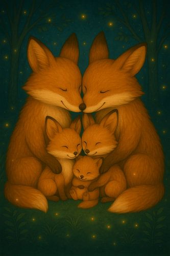 Renards – Câlins de Nuit sur Animalhugs