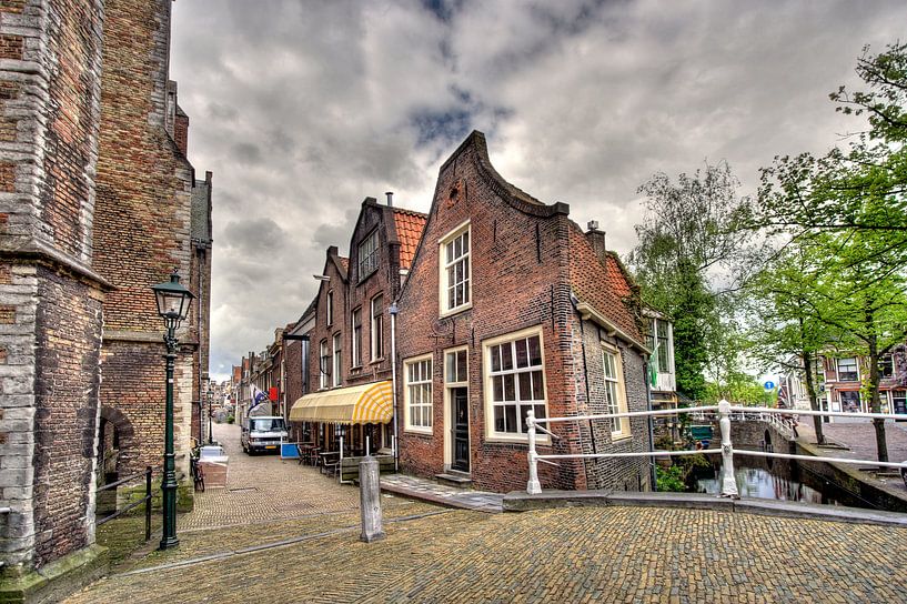 Huisje in Delft van Jan Kranendonk