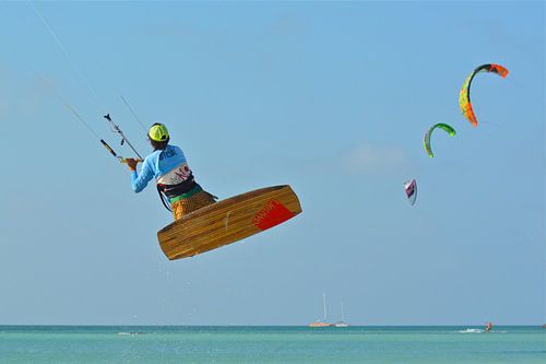 Kite surfer sur Ron Steens