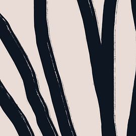 Nordische Träume. Abstrakte minimalistische Kunst Nr. 4 von Dina Dankers