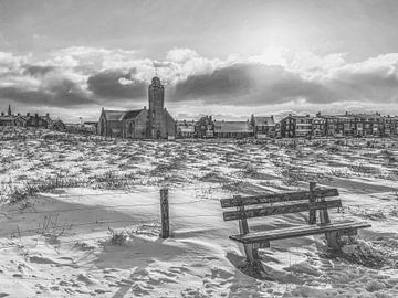 Kerkje in de sneeuw van Shutter Dreams