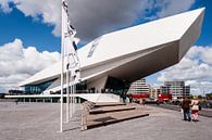 EYE film museum, Amsterdam met mooie wolkenlucht by John Verbruggen thumbnail