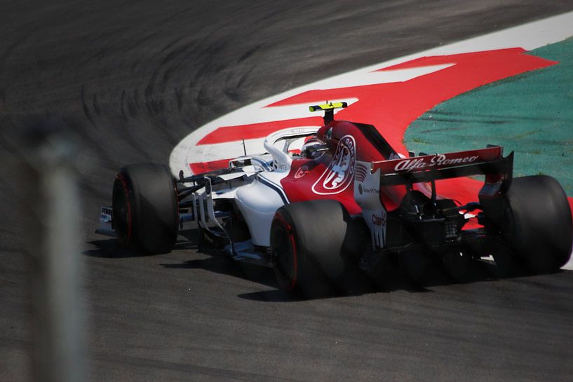 Charles Leclerc - Alfa Romeo Sauber - Formule 1 Espagne 2018 par Charrel Jalving