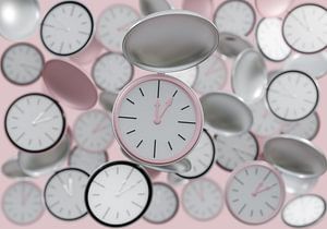 Uhren im Raum der Zeit von Stefanie Keller