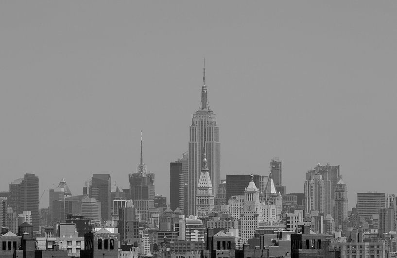 Skyline  New York City (Empire State Building) van Marcel Kerdijk