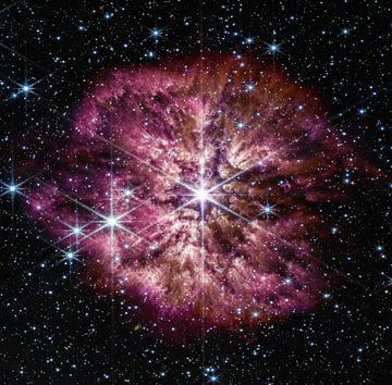 WR 124 : Prélude à la supernova sur NASA and Space