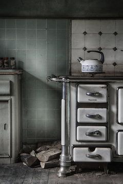 Keuken urbex  van Ingrid Van Damme fotografie