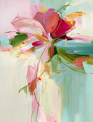 Abstrakte Blume JG13