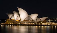 Sydney Opera House bei nacht von Marcel van den Bos Miniaturansicht