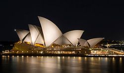 Opéra de Sydney le soir, Australie