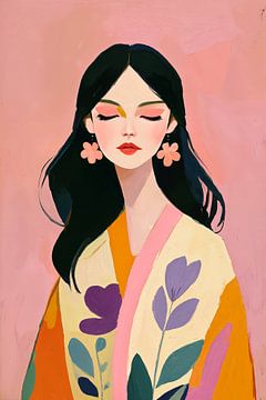 Girl in the Kimono no. 7 by Studio BB