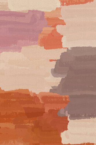 Blocs de couleurs en terra, taupe, blanc, lilas