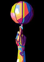 Basketball-Pop-Art