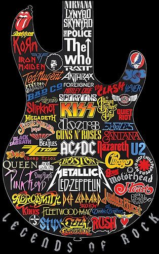 Legenden der Rockband