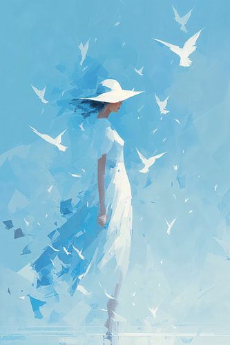 Dance with the Birds in Blue no. 2